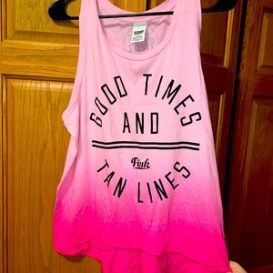 Pink Victoria Secret Tank